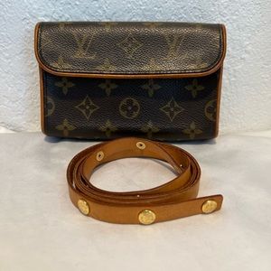 Louis Vuitton Monogram Pochette Florentine Belt Bag